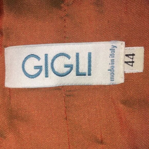 Orange Iridescent Jacket Blazer - Picture 8 of 9